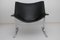 Fauteuil Sling en Cuir par Clement Meadmore pour Leif Wessman Associates, Inc. NY New York, 1960s 19