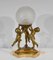 Antique Lamp in Regulates and Marble, 1890s 21