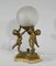 Antique Lamp in Regulates and Marble, 1890s, Image 4