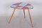 Small Mid-Century Table in Beech and Umakart, Czechia, 1950s 3