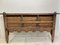 French Elm Wall Mounted Shelf with Drawers, 1900s 12