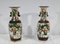 Chinese Nankin Porcelain Vases, 1800s, Set of 2 1