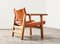 Spanish Lounge Chair by Borge Mogensen for Fredericia, Denmark, 1958, Image 3