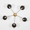 Penta Helios Collection Deckenlampe aus blickdichtem Chrom von Design für Macha 1