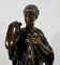 Artista di scuola francese, donna romana, inizio 900, bronzo, Immagine 5