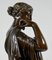 Artista escolar francesa, Mujer romana, Principios de 1900, Bronce, Imagen 12