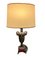 Table Lamp in Brass with Lampshade 2