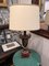 Table Lamp in Brass with Lampshade, Image 1