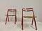 Vintage Folding Chairs by Giorgio Cattelan for Cidue, 1970s, Set of 6, Image 4