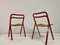 Vintage Folding Chairs by Giorgio Cattelan for Cidue, 1970s, Set of 6, Image 10