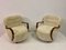 Vintage Italian Bentwood Armchairs in Faux Sheepskin, 1950s, Set of 2, Image 8