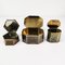 Art Deco Brass Boxes, Germany, 1960s, Set of 3 6