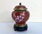 Ginger jar vintage in ottone e smalto cloisonne con coperchio, Cina, anni '70, Immagine 3