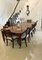 Regency 10 Seater Metamorphic Figured Mahogany Dining Table, 1830s 3