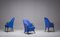 Italian Alcantara Project Armchairs by Umberto Asnago for Giorgetti/Progetti, 1980s, Set of 3, Image 2