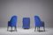 Italian Alcantara Project Armchairs by Umberto Asnago for Giorgetti/Progetti, 1980s, Set of 3 9