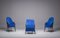 Italian Alcantara Project Armchairs by Umberto Asnago for Giorgetti/Progetti, 1980s, Set of 3, Image 1