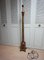 Italian Florentine Wooden Hand Carved Gold Gilt and Green Torchère Floor Lamp, 1950s 12