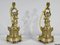 Napoleon III Fackelknochen aus goldener Bronze, 2 . Set 22