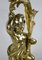 Napoleon III Fackelknochen aus goldener Bronze, 2 . Set 15