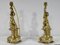 Napoleon III Fackelknochen aus goldener Bronze, 2 . Set 21