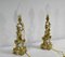 Napoleon III Fackelknochen aus goldener Bronze, 2 . Set 3