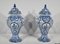 Early 20th Century Delft Earthenware Vases, 1890s, Set of 2 20