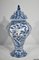 Early 20th Century Delft Earthenware Vases, 1890s, Set of 2 11