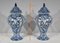 Early 20th Century Delft Earthenware Vases, 1890s, Set of 2 23