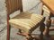 Mesa y sillas vintage de roble, años 30. Juego de 7, Imagen 6