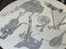 Vintage Coffee Table with Musical Instruments Engravings, 1960s, Image 5