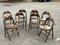 Chaises de Café Pliantes en Bois Courbé, Set de 8 4
