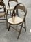 Bentwood Folding Cafe Chairs, Set of 8, Image 5
