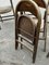 Bentwood Folding Cafe Chairs, Set of 8, Image 14