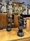 Antique Bronze & Ormolu Candleholders, Set of 2 9