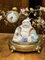 Horloge Canton & Bougeoirs Antiques, Chine, Set de 3 3