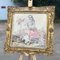 Antique Embroidery or Tapestry with Gilt Frame 7