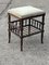 Antique Faux Bamboo Stool 5