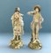 Antique German Porcelain Figurines, Set of 2 1