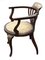 Antiker Sessel aus Mahagoni mit Intarsien 2