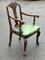 Antique Library Armchair in Oak, Image 6