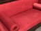 Antique Mahogany 3-Seater Sofa with Curved Ends and Lions Paw Feet 10