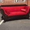 Antique Mahogany 3-Seater Sofa with Curved Ends and Lions Paw Feet 7