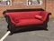 Antique Mahogany 3-Seater Sofa with Curved Ends and Lions Paw Feet 1