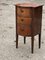 Small Antique Mahogany Bow Front Chest of Drawers, Image 4