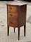 Small Antique Mahogany Bow Front Chest of Drawers 1
