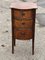 Small Antique Mahogany Bow Front Chest of Drawers 7