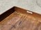 Antique Mahogany Campaign Lift Off Tray on Stand, Image 7