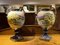 Vases Antiques Décorés en Noritake, Set de 2 3