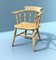 Antique Oak Smokers Bow Fireside Armchair, Image 2